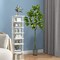 2PCS Artificial Lemon Tree 5.2 FT Tall Fake Plant Office Decor w/Lemon Fruits